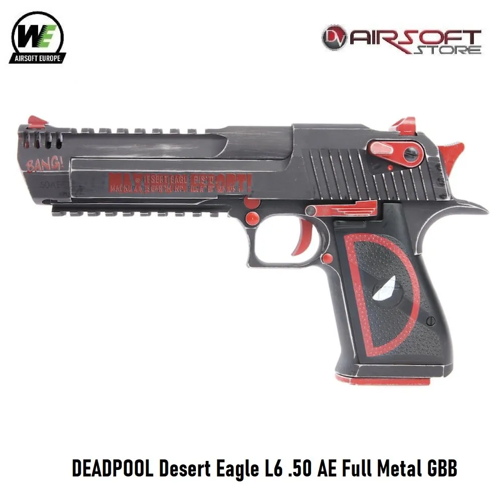 [2100000047932] DEADPOOL Desert Eagle L6 .50 AE Full Metal GBB