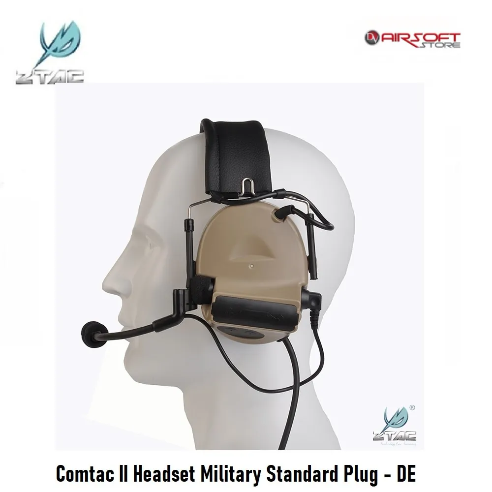 [2100000048045] Comtac II Headset Military Standard Plug - DE