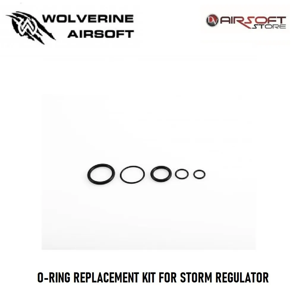 [2100000048151] O-RING REPLACEMENT KIT FOR STORM LEGACY AND WRAITH REGULATOR