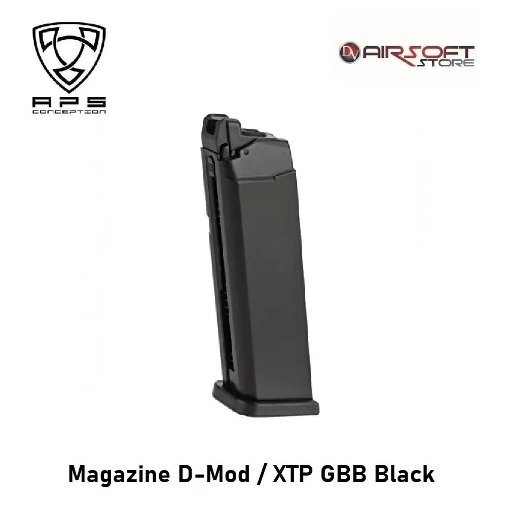 [2100000048274] Magazine D-Mod / XTP GBB Black