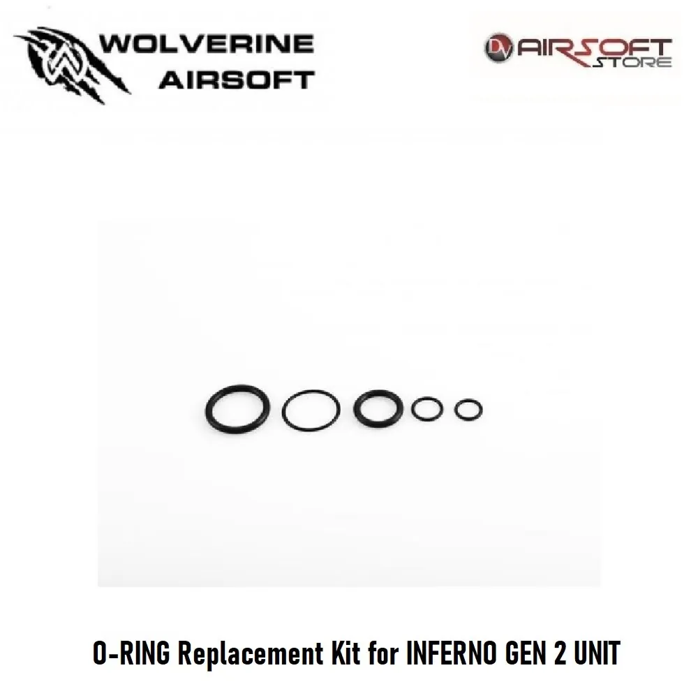 [2100000049042] O-RING Replacement Kit for INFERNO GEN 2 UNIT