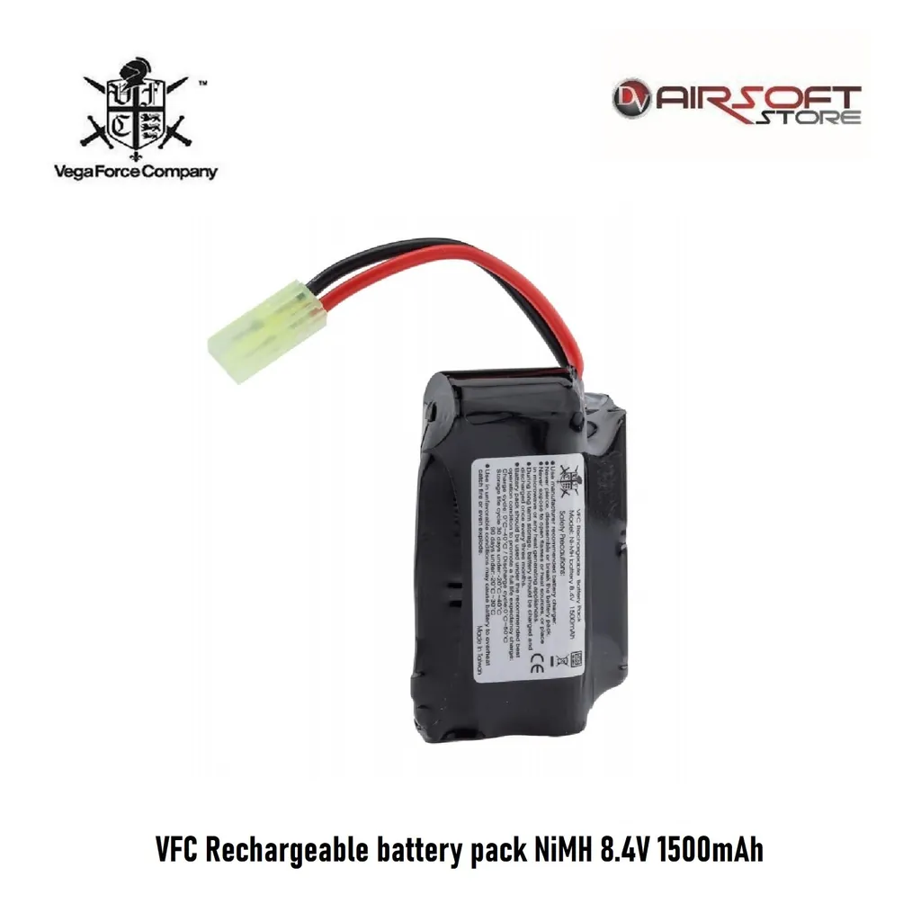 [2100000049820] Rechargeable battery pack NiMH 8.4V 1500mAh
