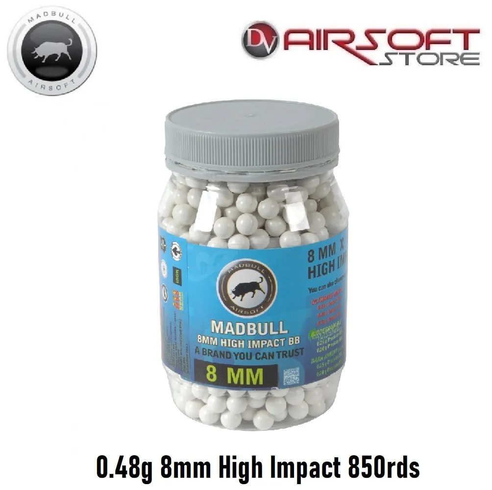 [2100000050222] 0.48g 8mm High Impact 850rds
