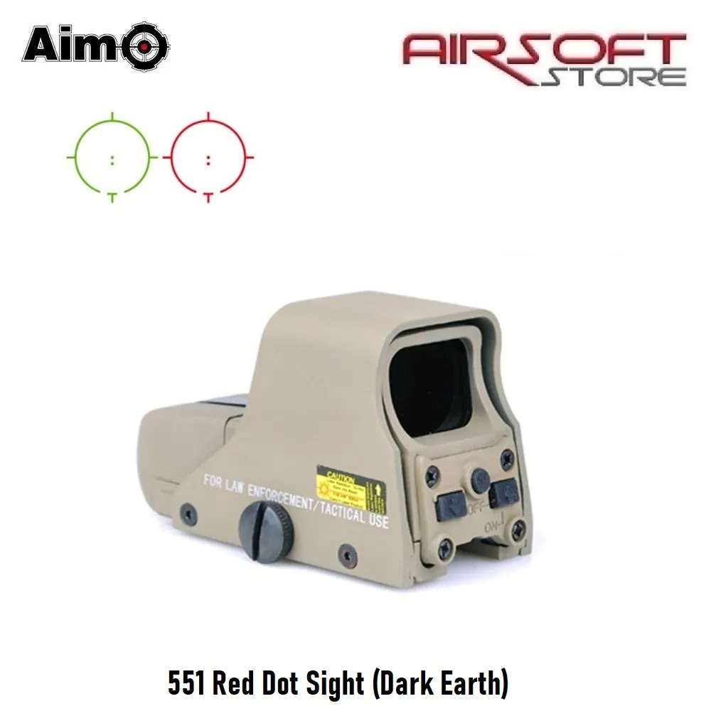 [2100000050260] 551 Red Dot Sight (Dark Earth)