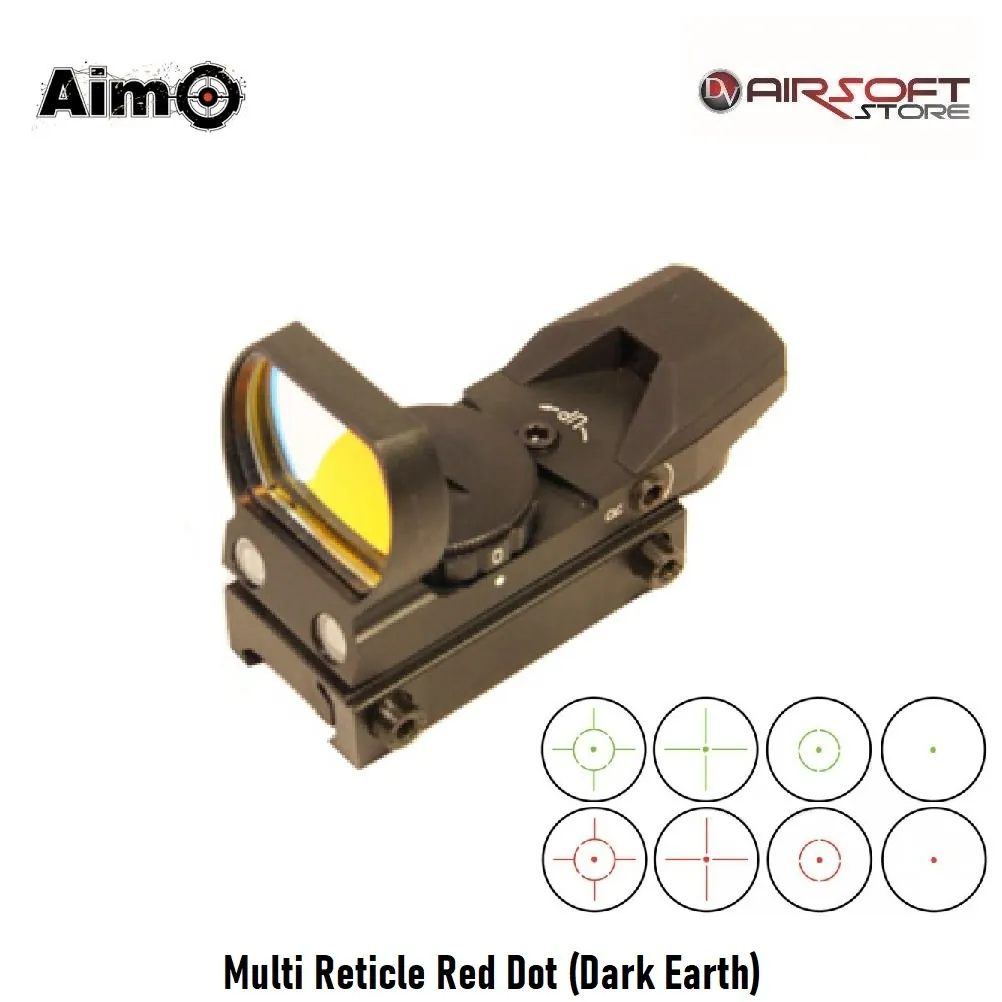 [2100000050314] Multi Reticle Red Dot (Dark Earth)
