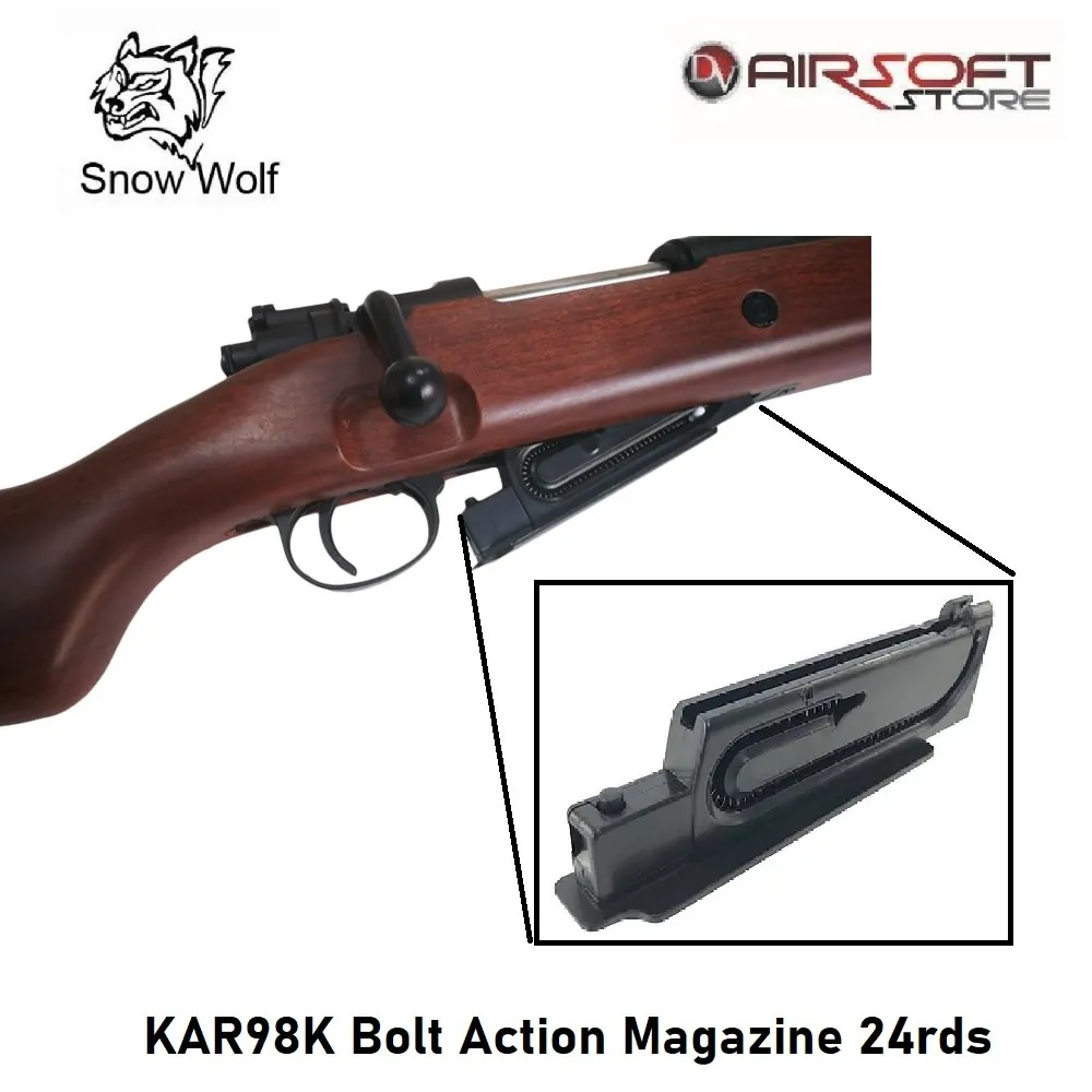 [2100000050437] KAR98K Bolt Action Magazine 24rds