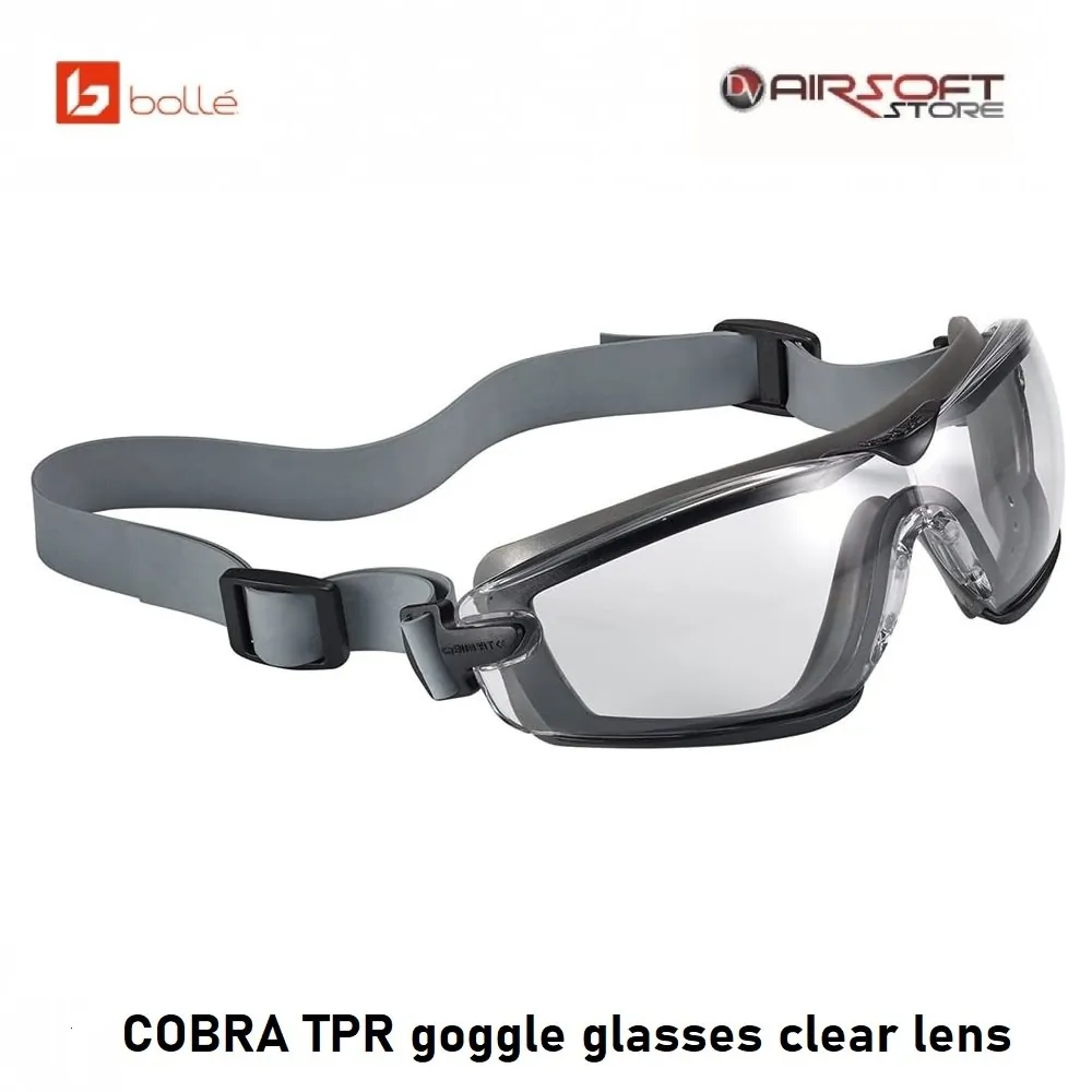 [2100000050819] COBRA TPR goggle glasses clear lens