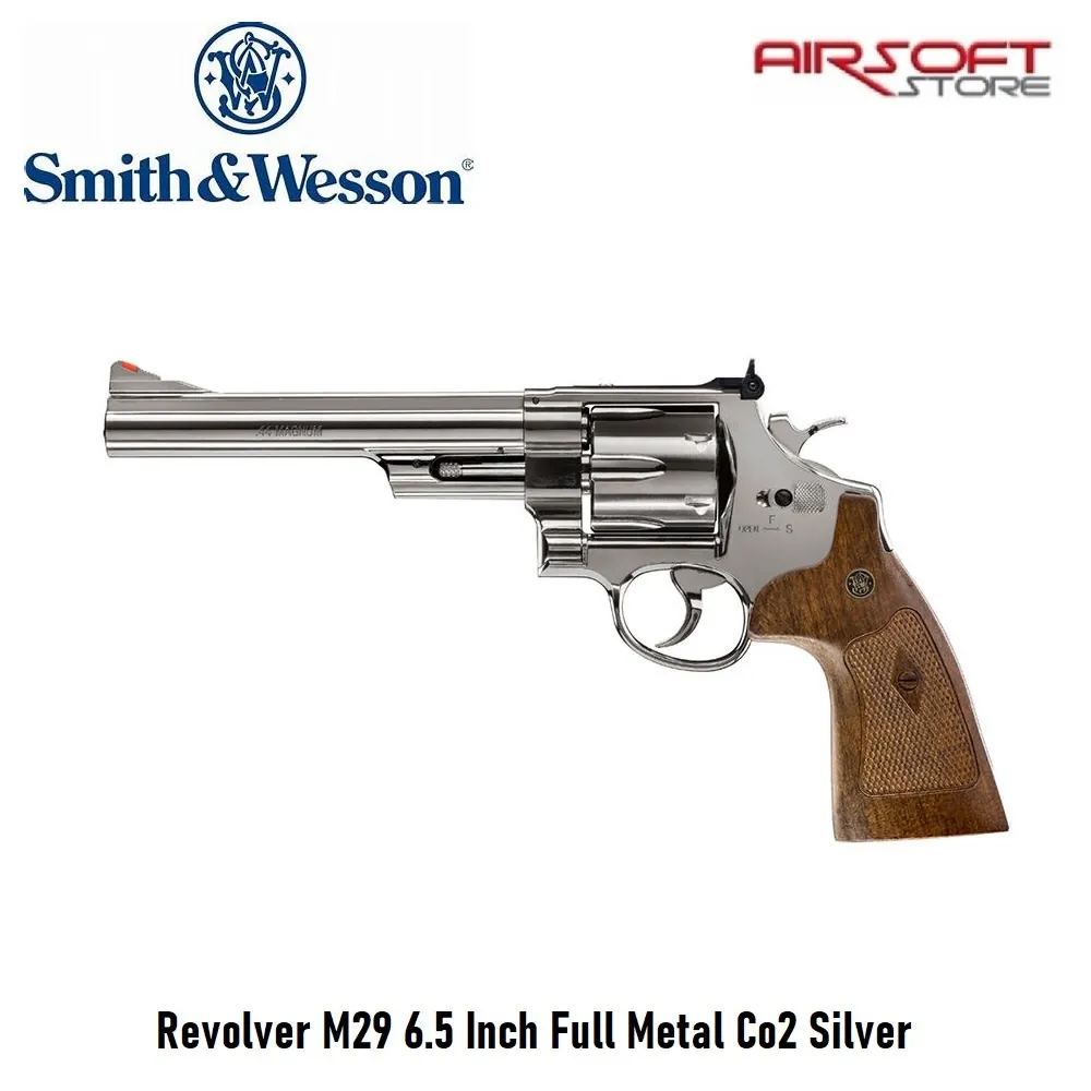 Revolver M29 6.5 Inch Full Metal Co2 Silver