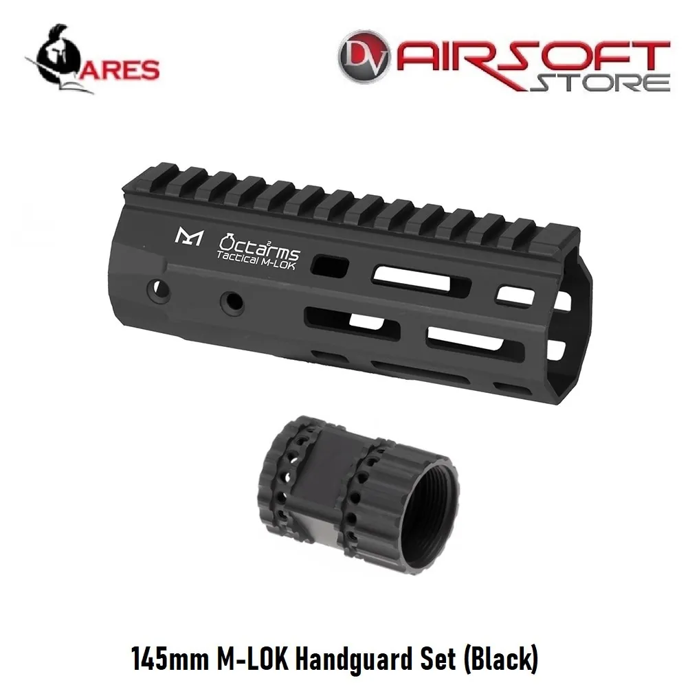 [2100000051977] 145mm M-LOK Handguard Set (Black)