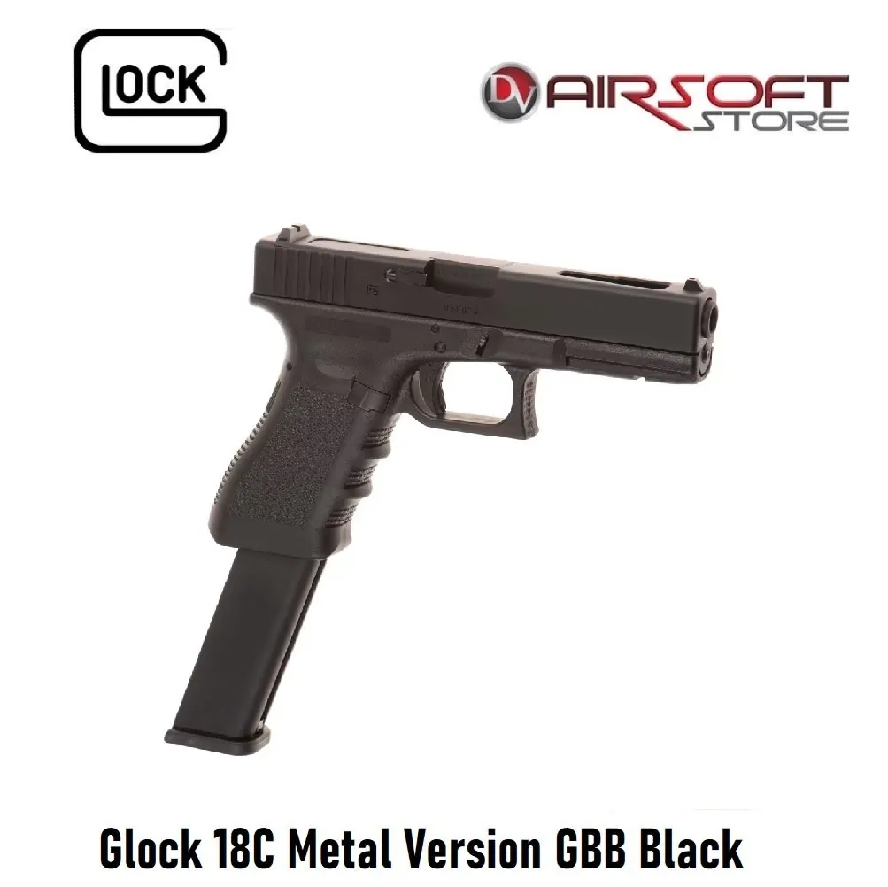 [2100000052837] 18C Metal Version GBB Black
