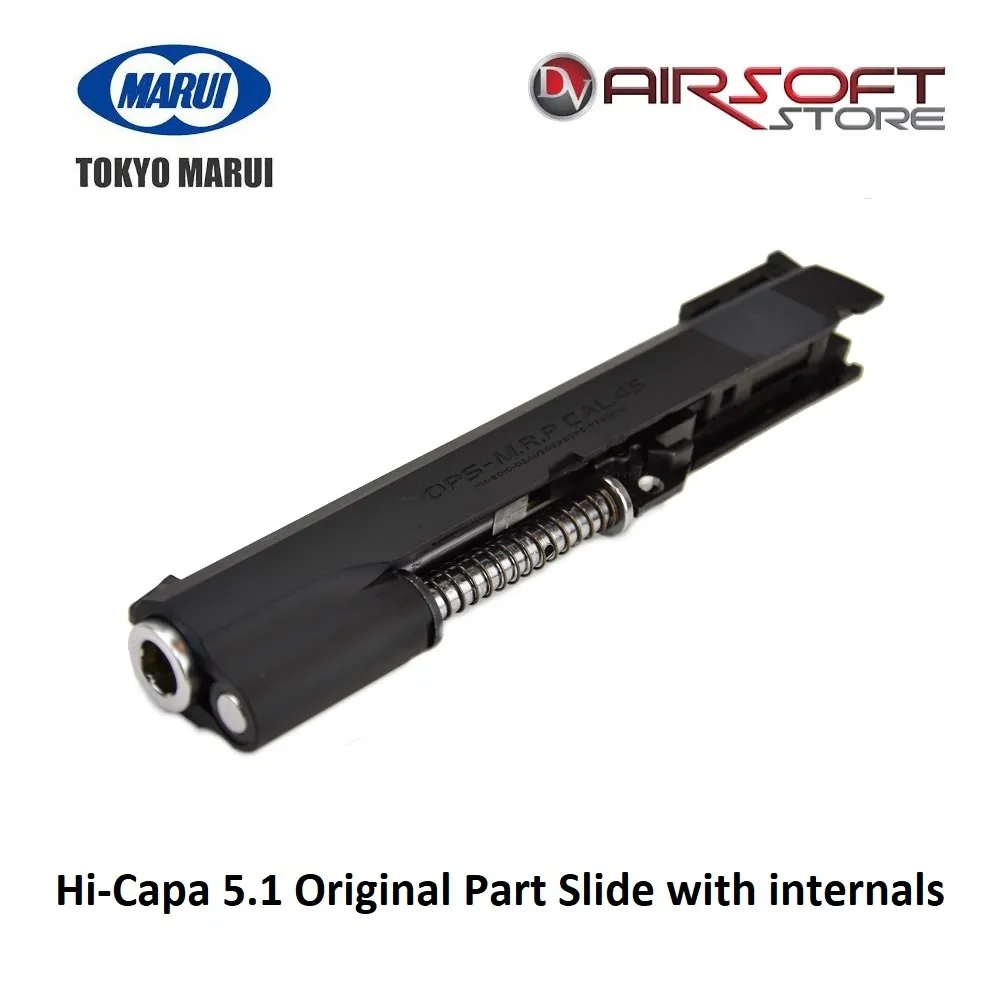Hi-Capa 5.1 Original Part Slide with internals (Black)