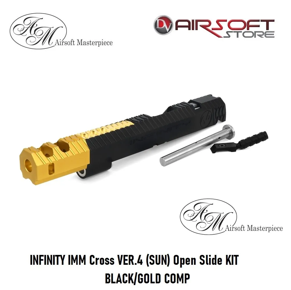 [2100000053568] INFINITY IMM Cross VER.4 (SUN) Open Slide KIT BLACK/GOLD COMP