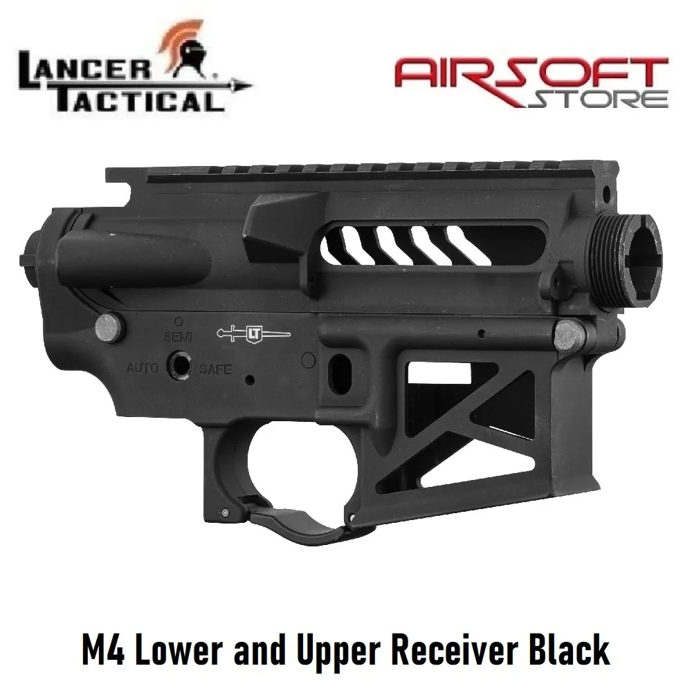 [2100000053674] M4 Lower and Upper Receiver Black