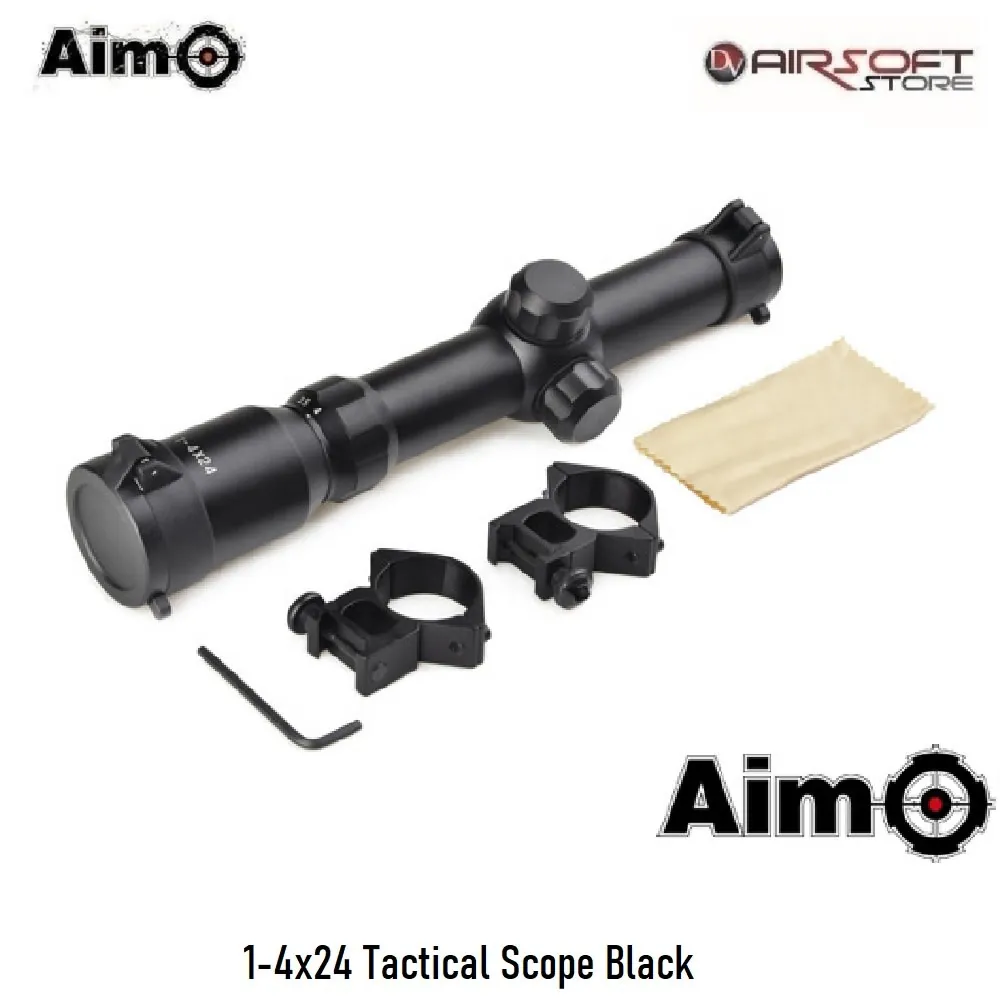 1-4x24 Tactical Scope Black