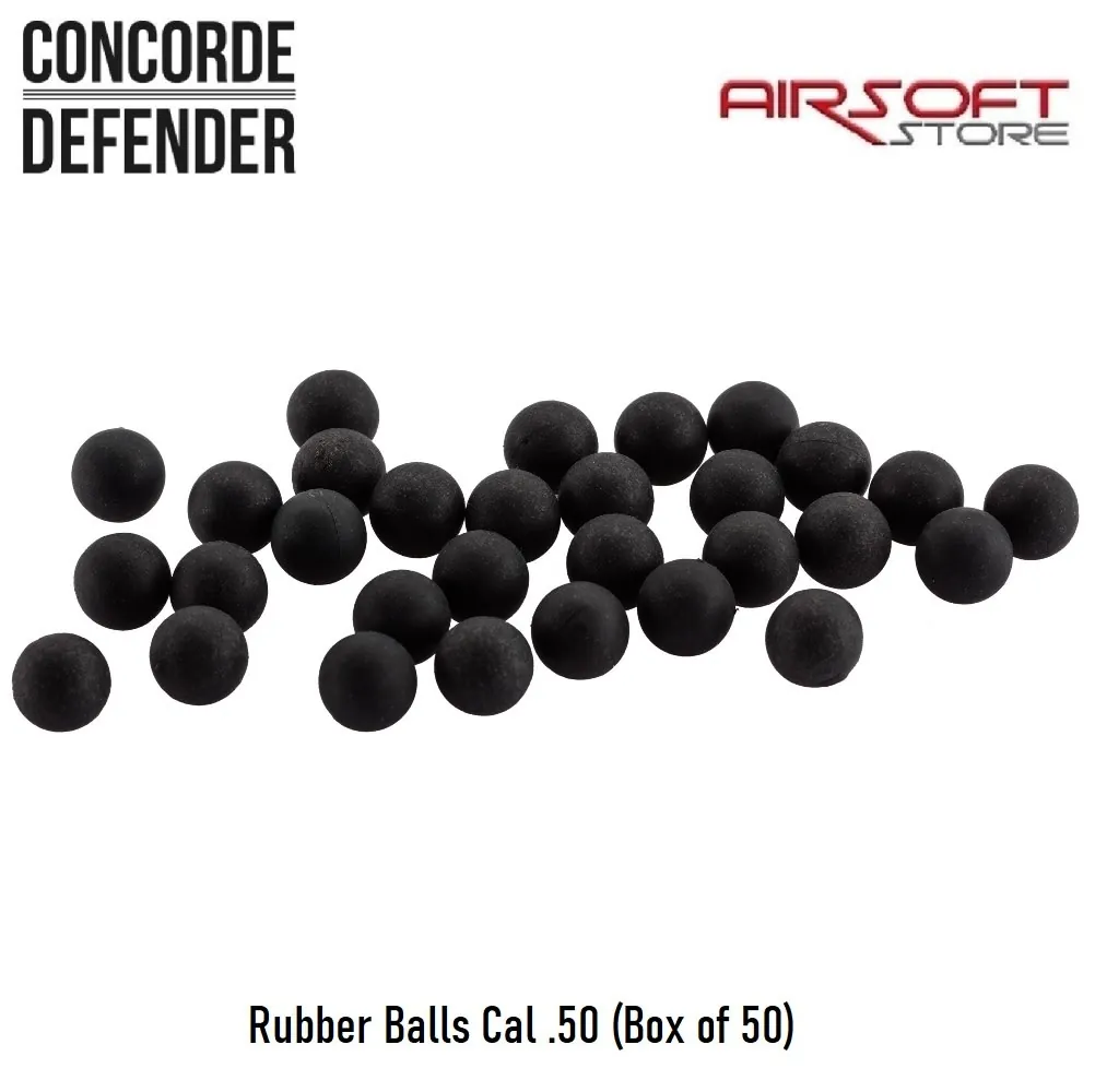 [2100000054909] Rubber Balls Cal .50 (Box of 50)