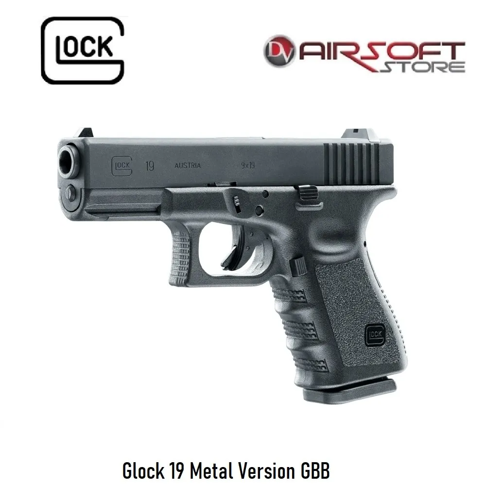 [2100000054930] Glock 19 Metal Version GBB
