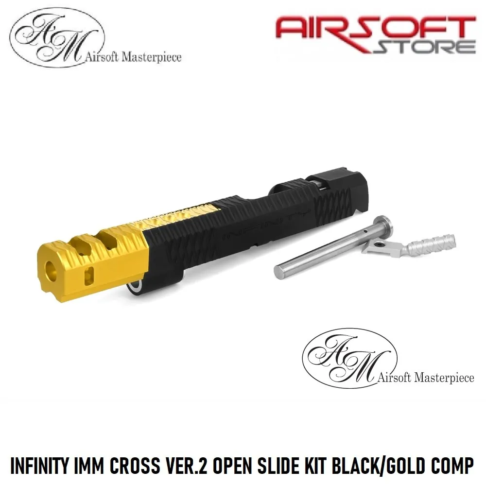 [2100000055449] INFINITY IMM CROSS VER.2 OPEN SLIDE KIT BLACK/GOLD COMP