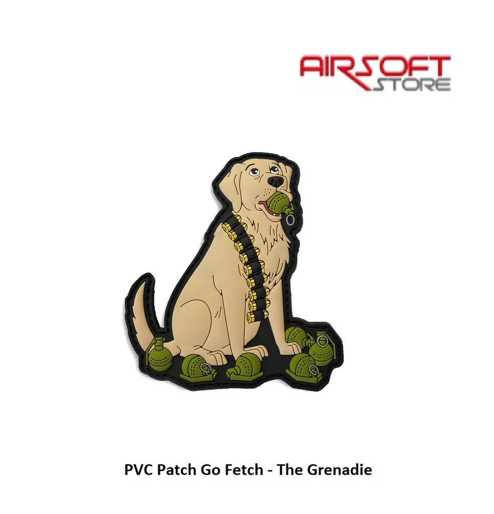 [2100000058822] PVC Patch Go Fetch - The Grenadie