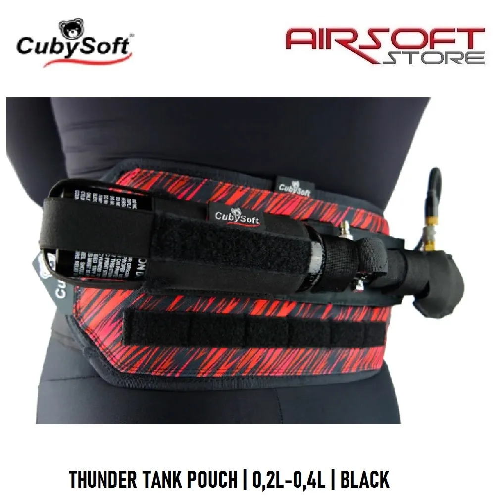 [2100000059355] THUNDER TANK POUCH | 0,2L-0,4L | BLACK