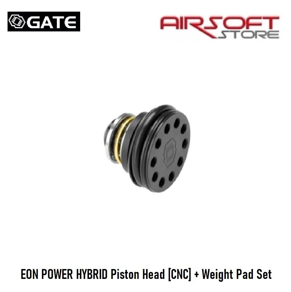 [2100000059751] EON POWER HYBRID Piston Head [CNC] + Weight Pad Set
