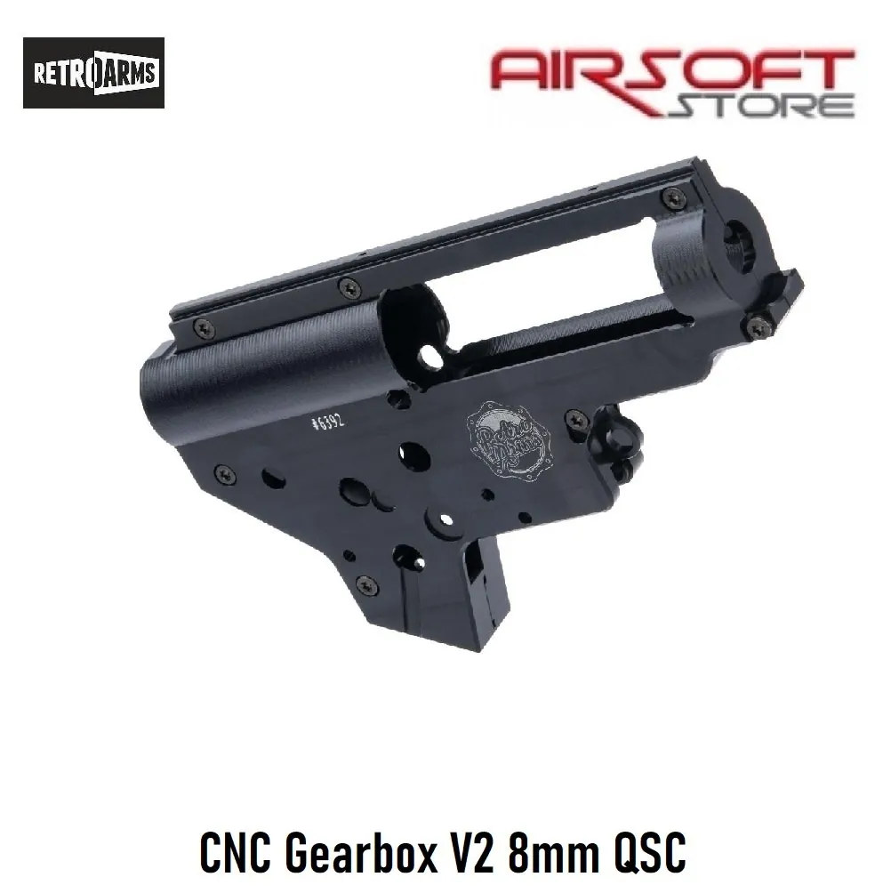 [2100000059775] CNC Gearbox V2 8mm QSC