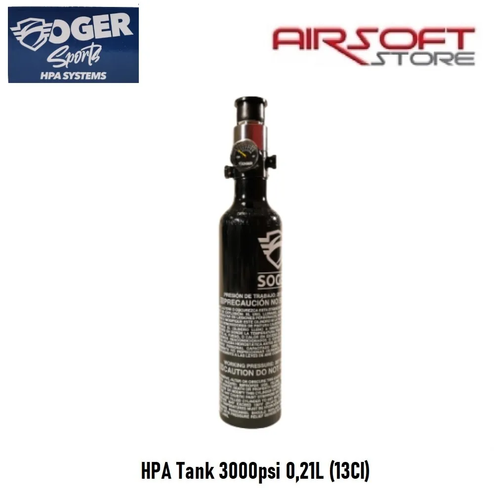 [2100000061204] HPA Tank 3000psi 0,21L (13CI)