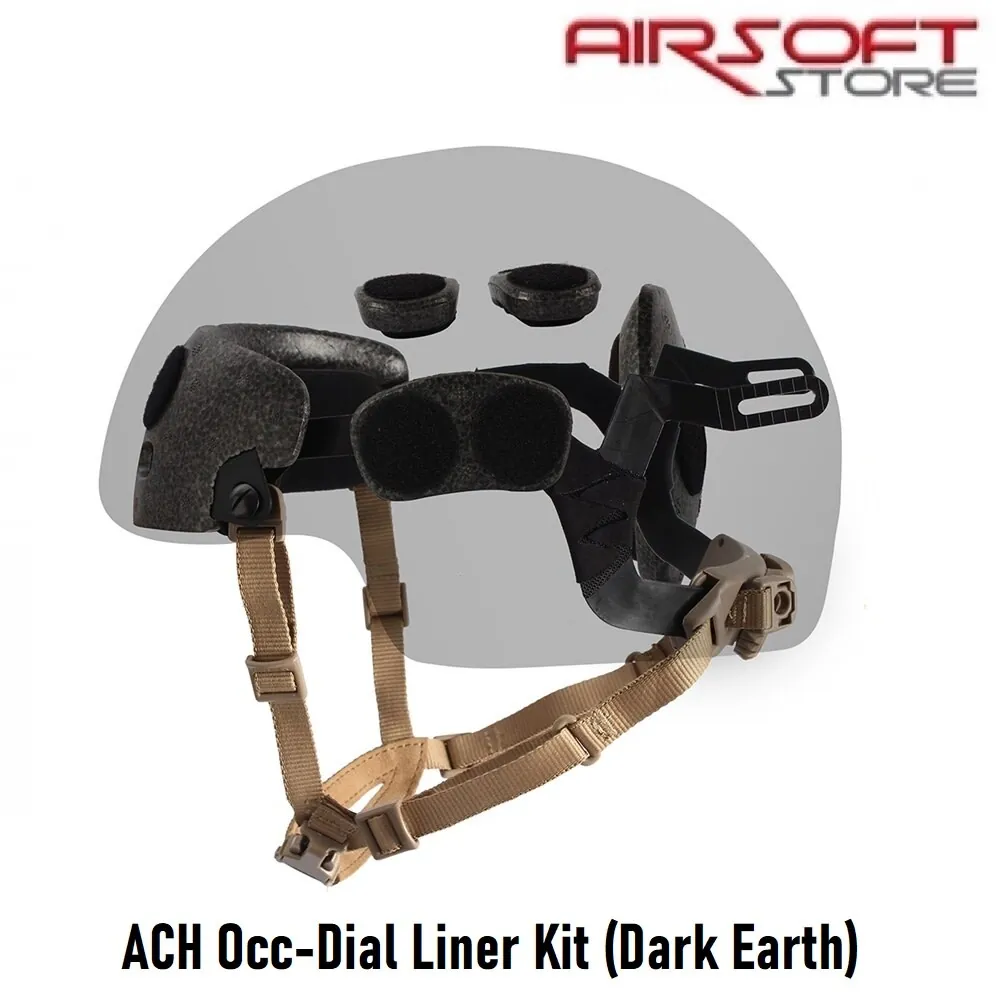 [2100000062096] ACH Occ-Dial Liner Kit (Dark Earth)