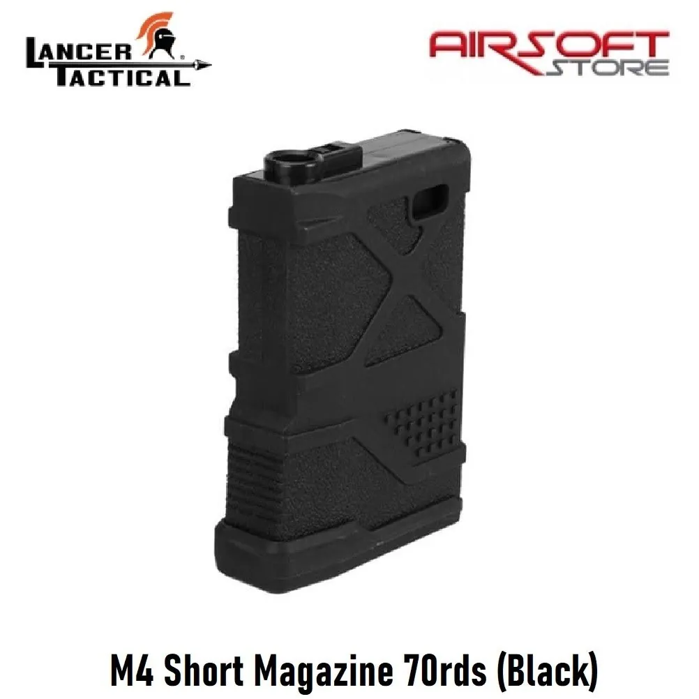 [2100000062218] M4 Short Magazine 70rds (Black)