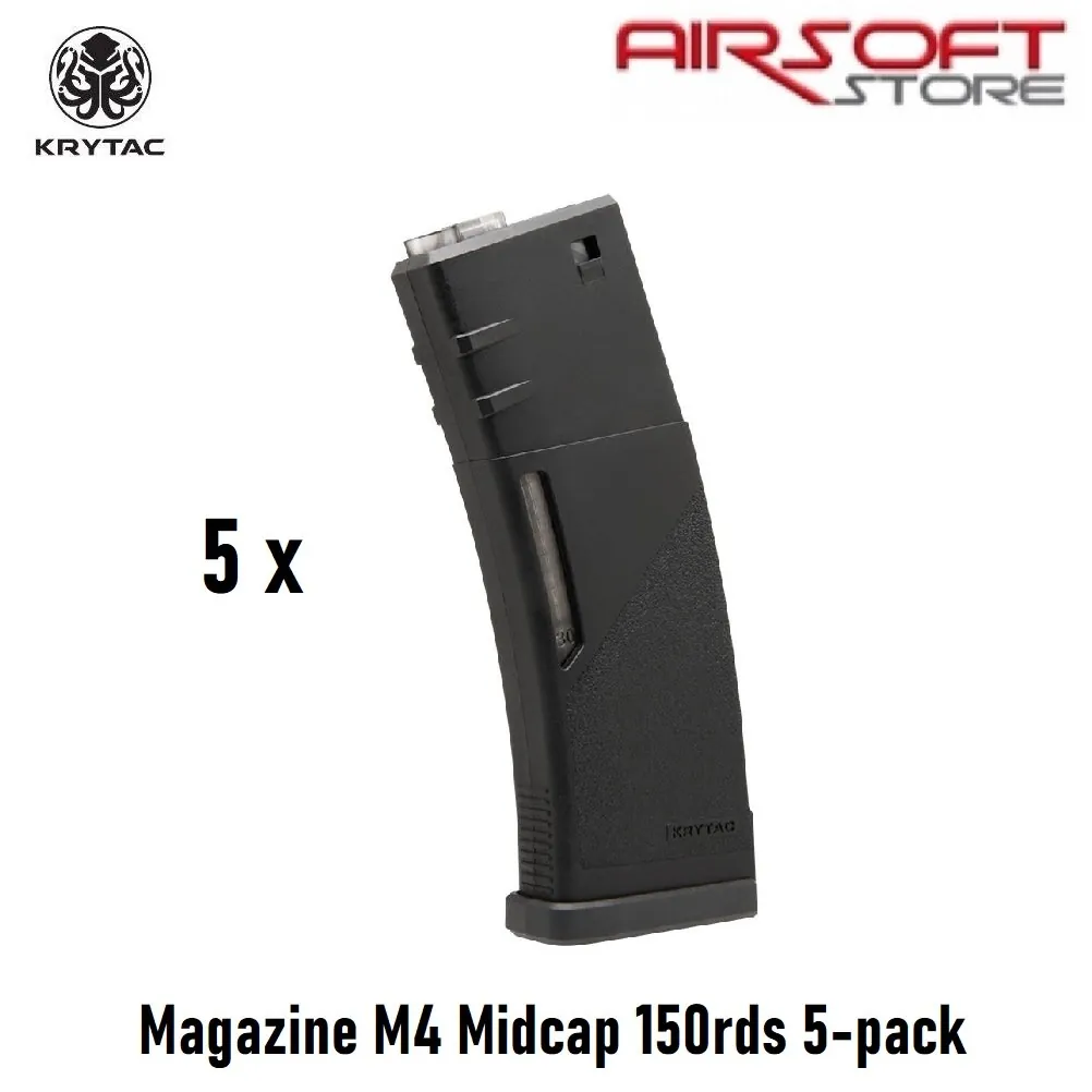 [2100000062768] Magazine M4 Midcap 150rds 5-pack