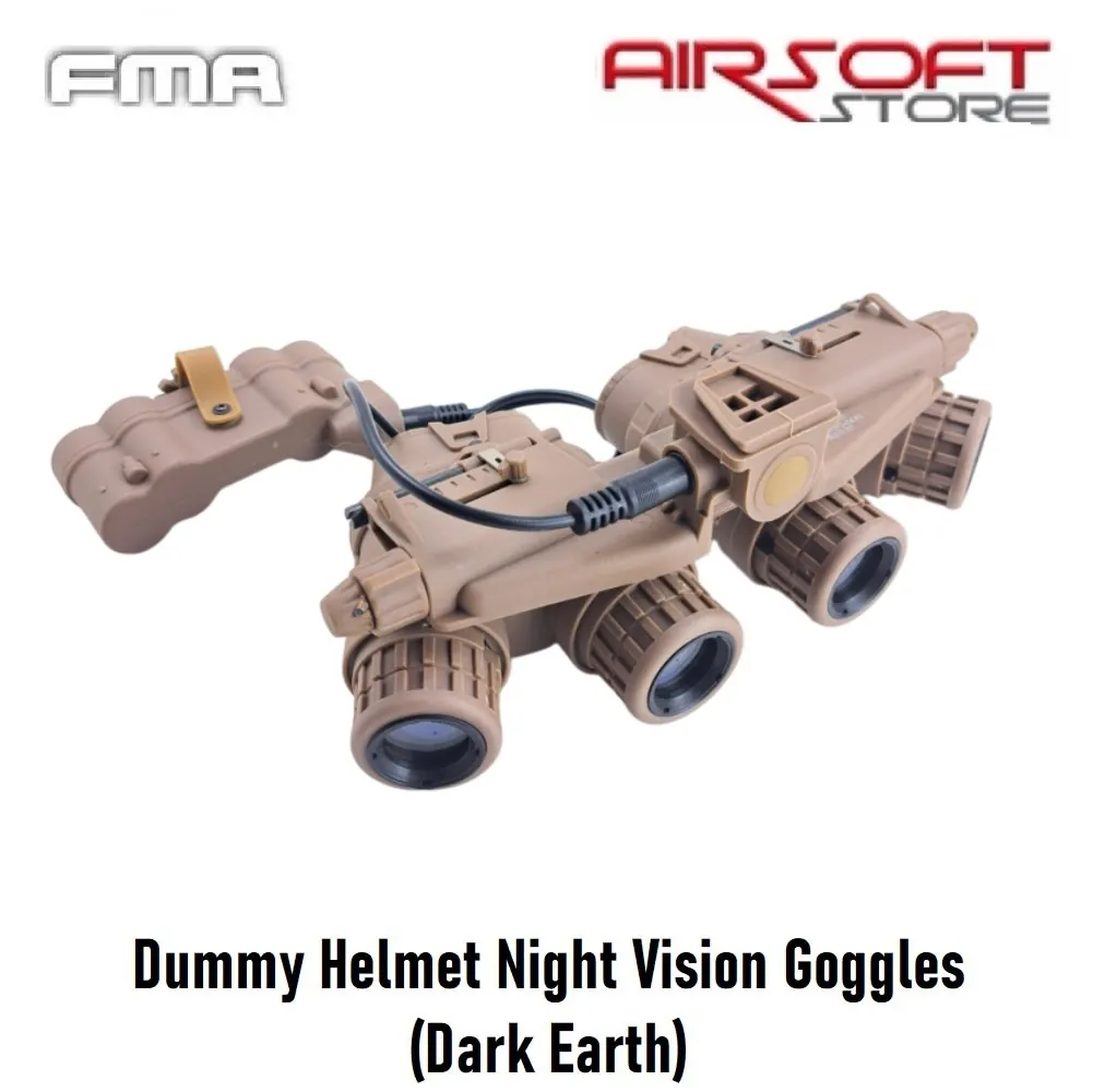 [2100000063710] Dummy Helmet Night Vision Goggles (Dark Earth)