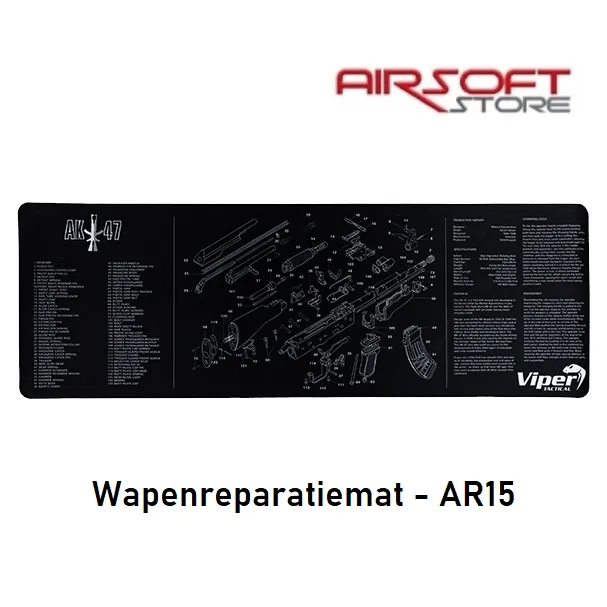 [2100000064021] WAPENREPARATIEMAT - AR15