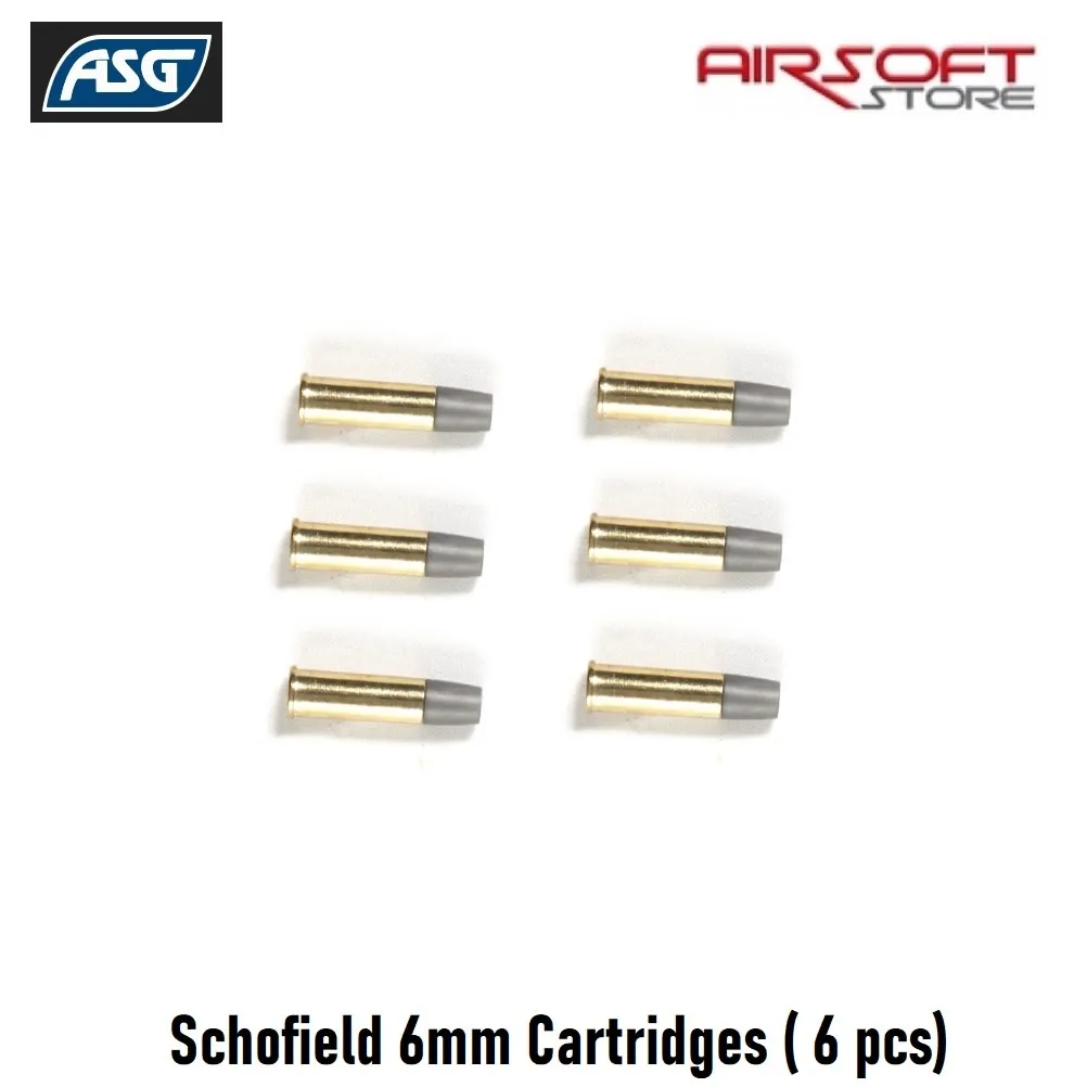 [2100000064755] Schofield 6mm Cartridges ( 6 pcs)