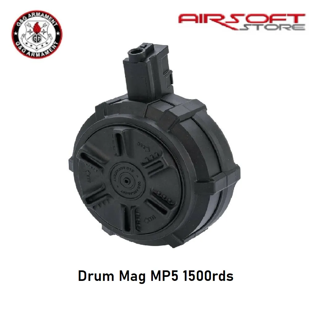 [2100000065288] Drum Mag MP5 1500rds