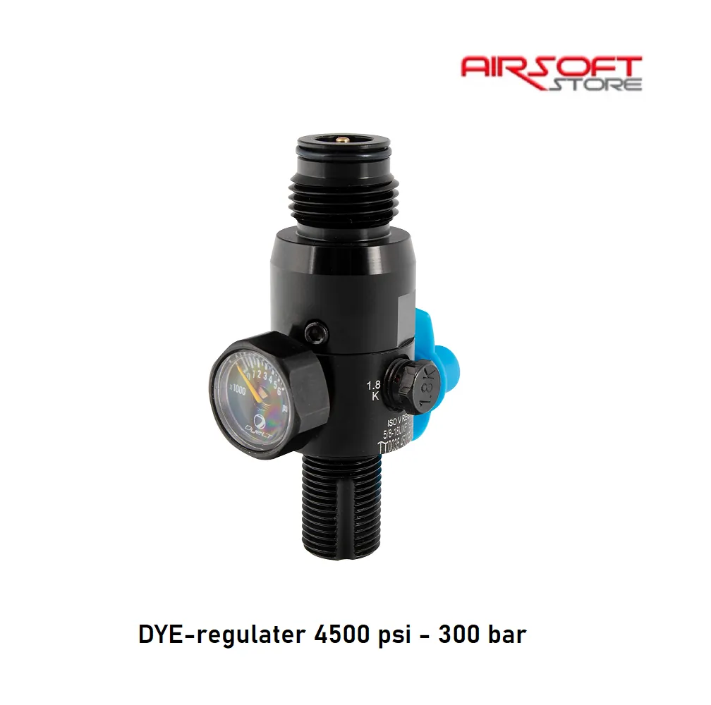 [2100000065646] DYE-Regulator 4500 psi - 300 bar