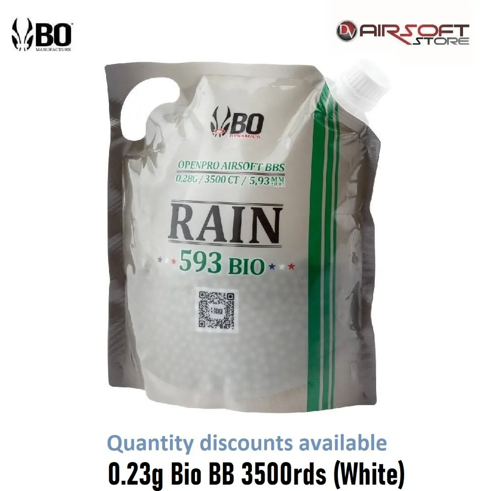 [2100000065981] 0.23g Bio BB 3500rds (White)