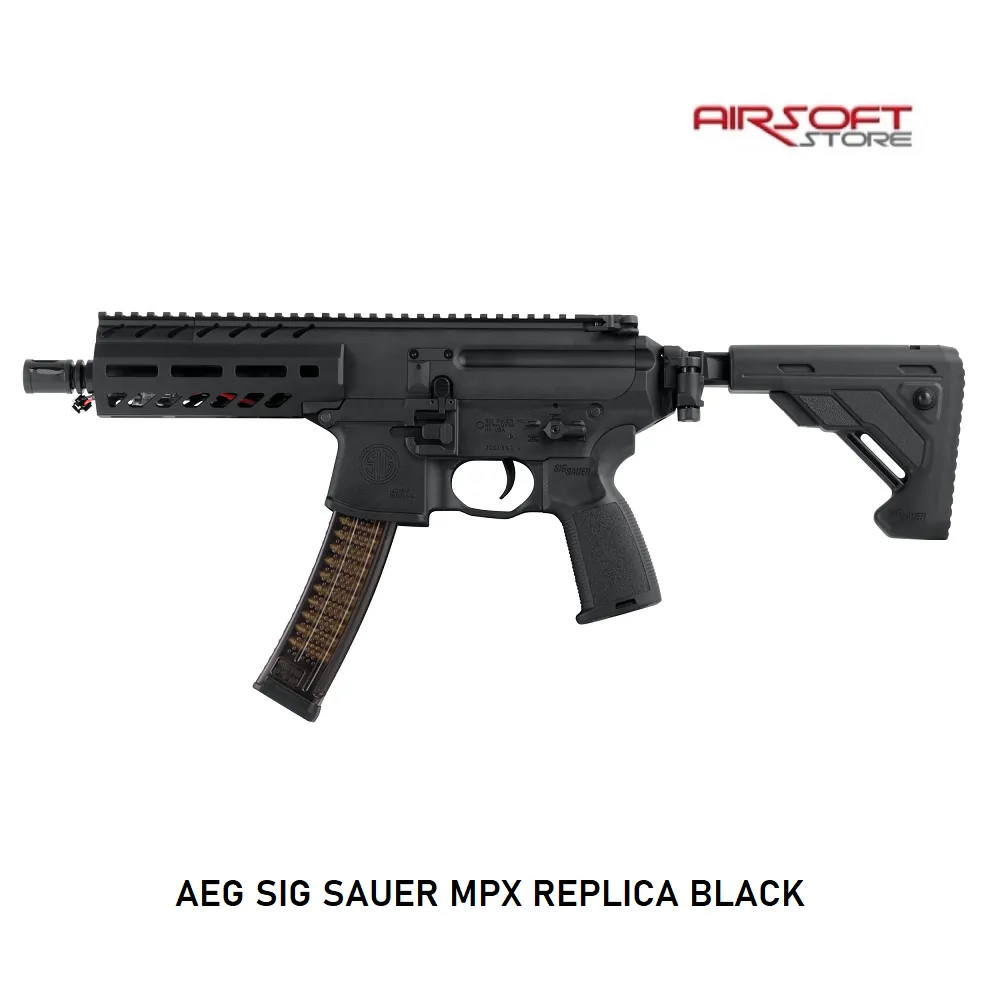 [2100000066728] AEG SIG SAUER MPX REPLICA BLACK
