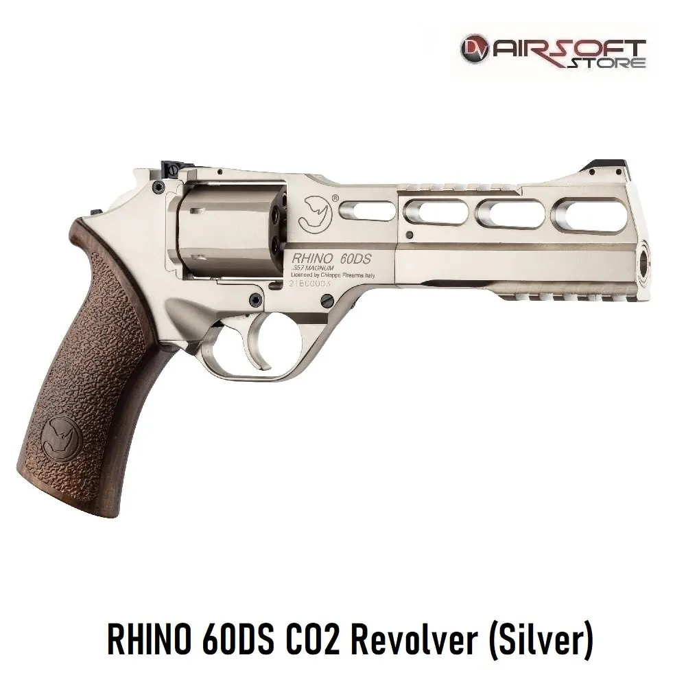[2100000067428] RHINO 60DS CO2 Revolver (Silver)