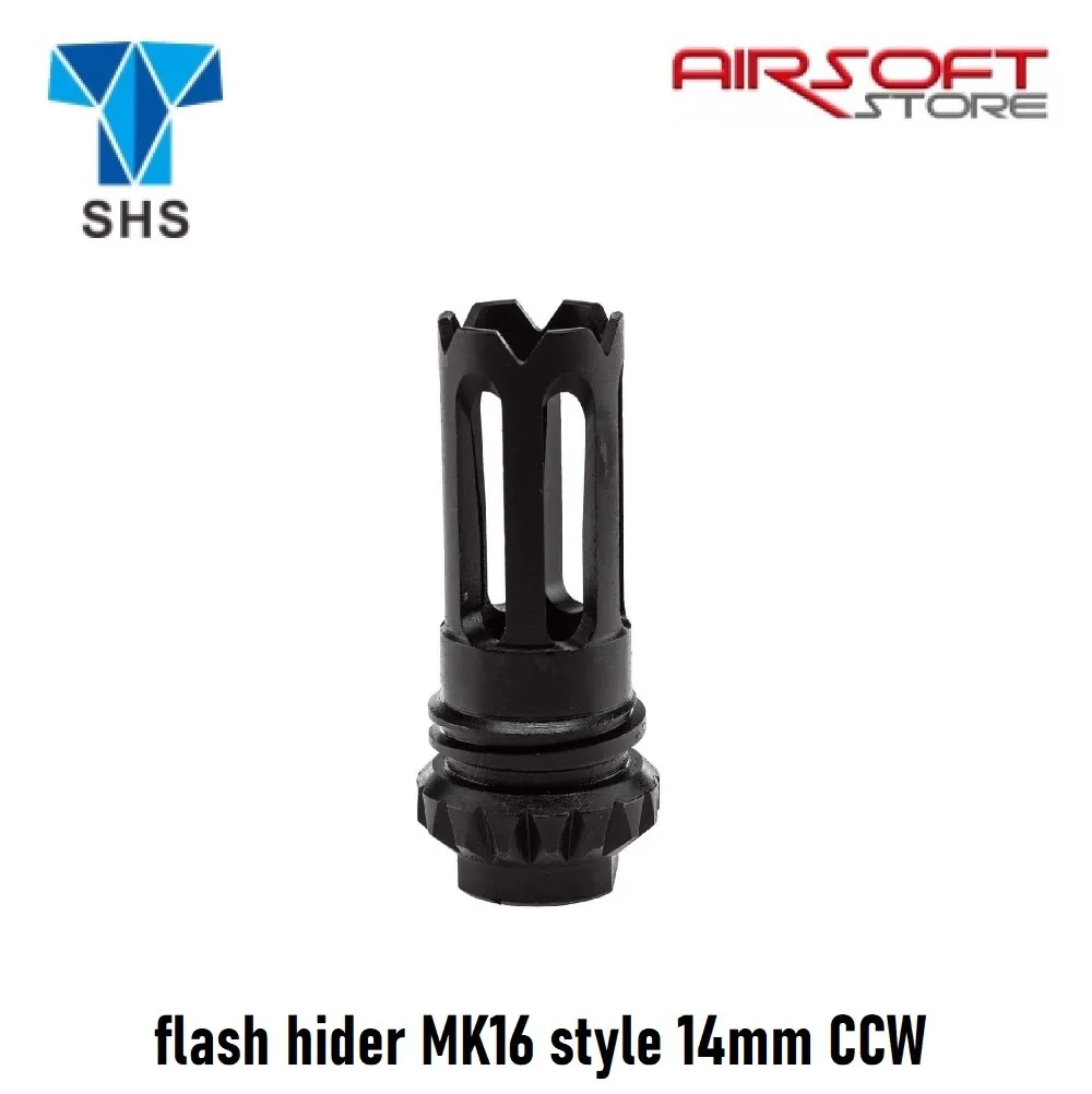 [2100000067824] flash hider MK16 style 14mm CCW