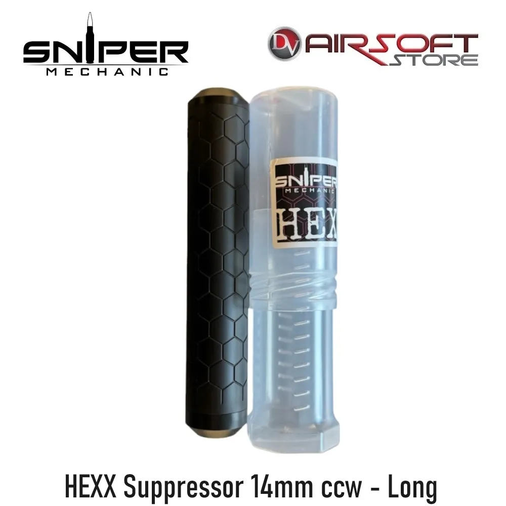 HEXX Suppressor 14mm ccw - Long