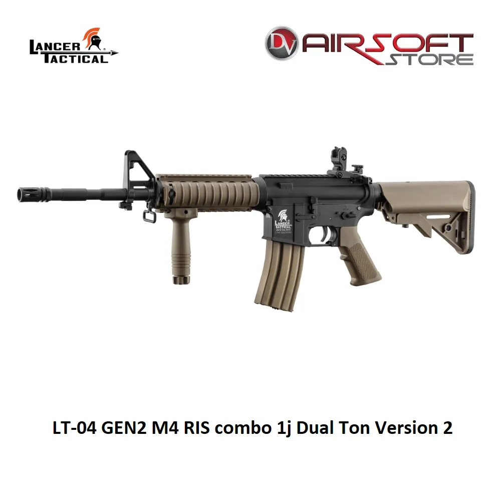 [2100000068982] LT-04 GEN2 M4 RIS combo 1j Dual Ton Version 2