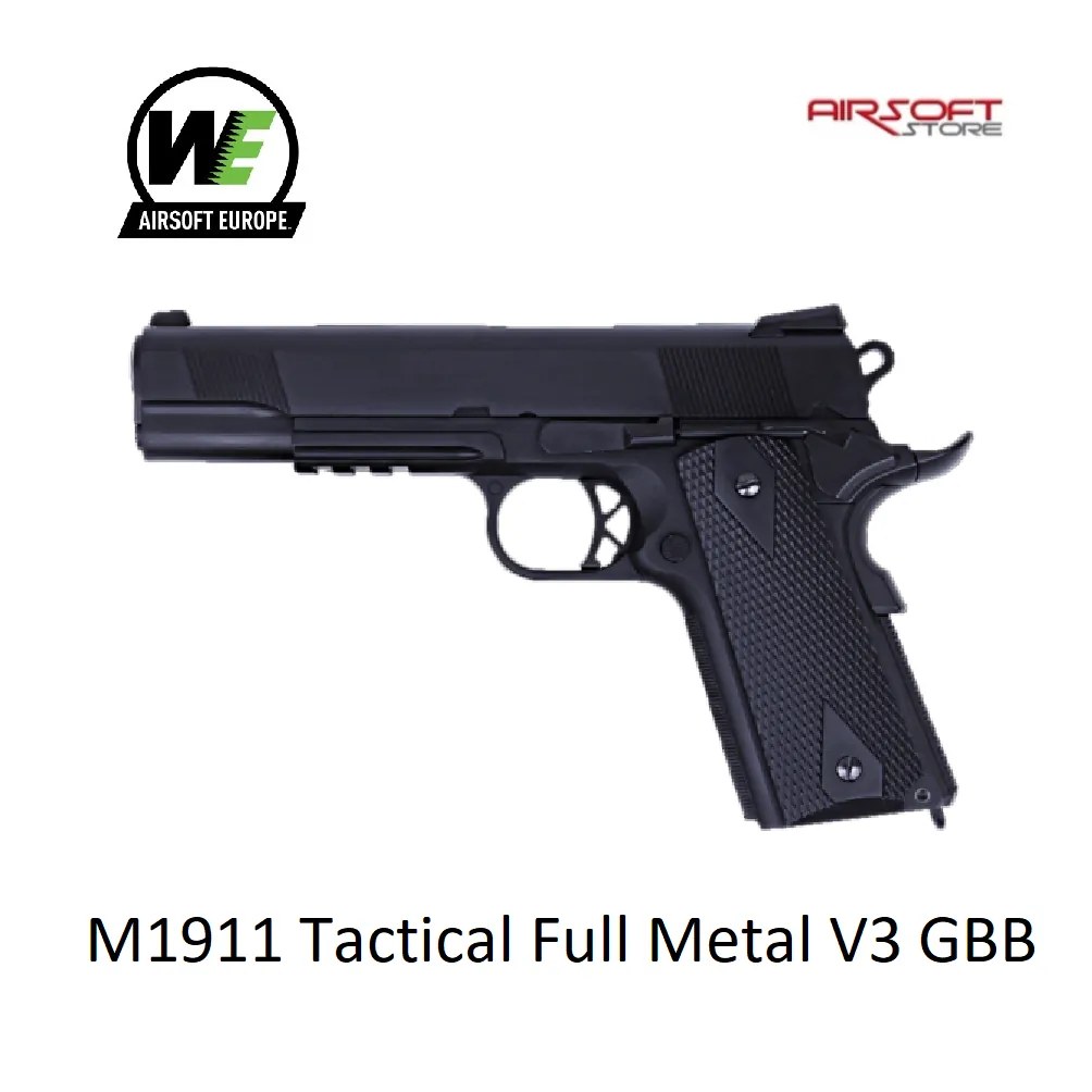 [2100000069576] M1911 Tactical Full Metal V3 GBB