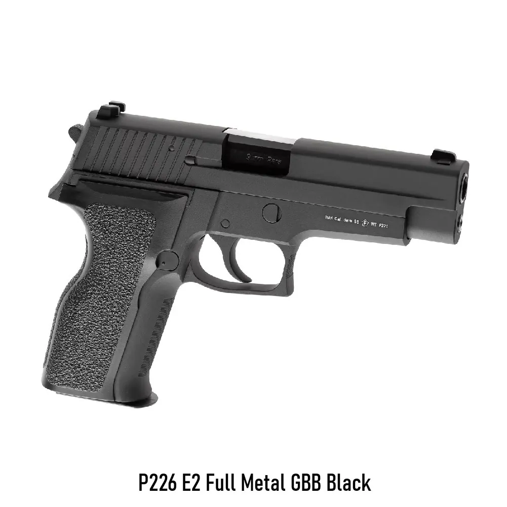 P226 E2 Full Metal GBB Black