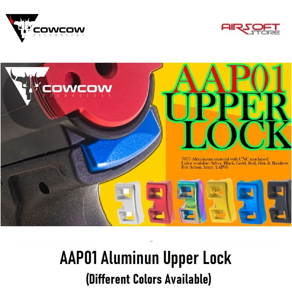 [2100000069910] AAP01 Aluminum Upper Lock (Black)