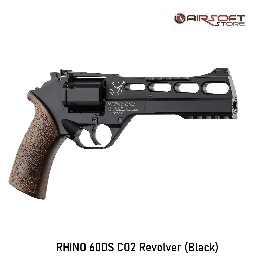 [2100000070398] RHINO 60DS CO2 Revolver (Black)