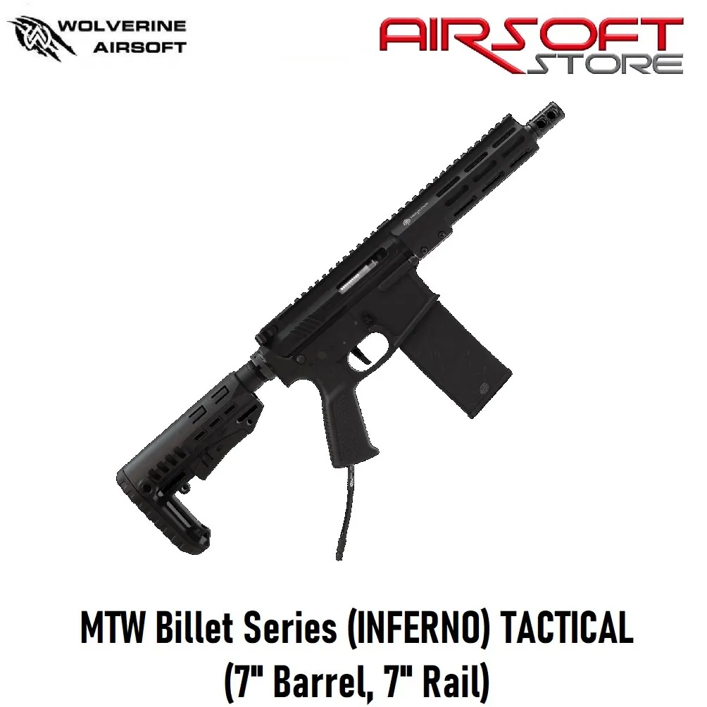 MTW Billet Series (INFERNO) TACTICAL (7" Barrel, 7" Rail)