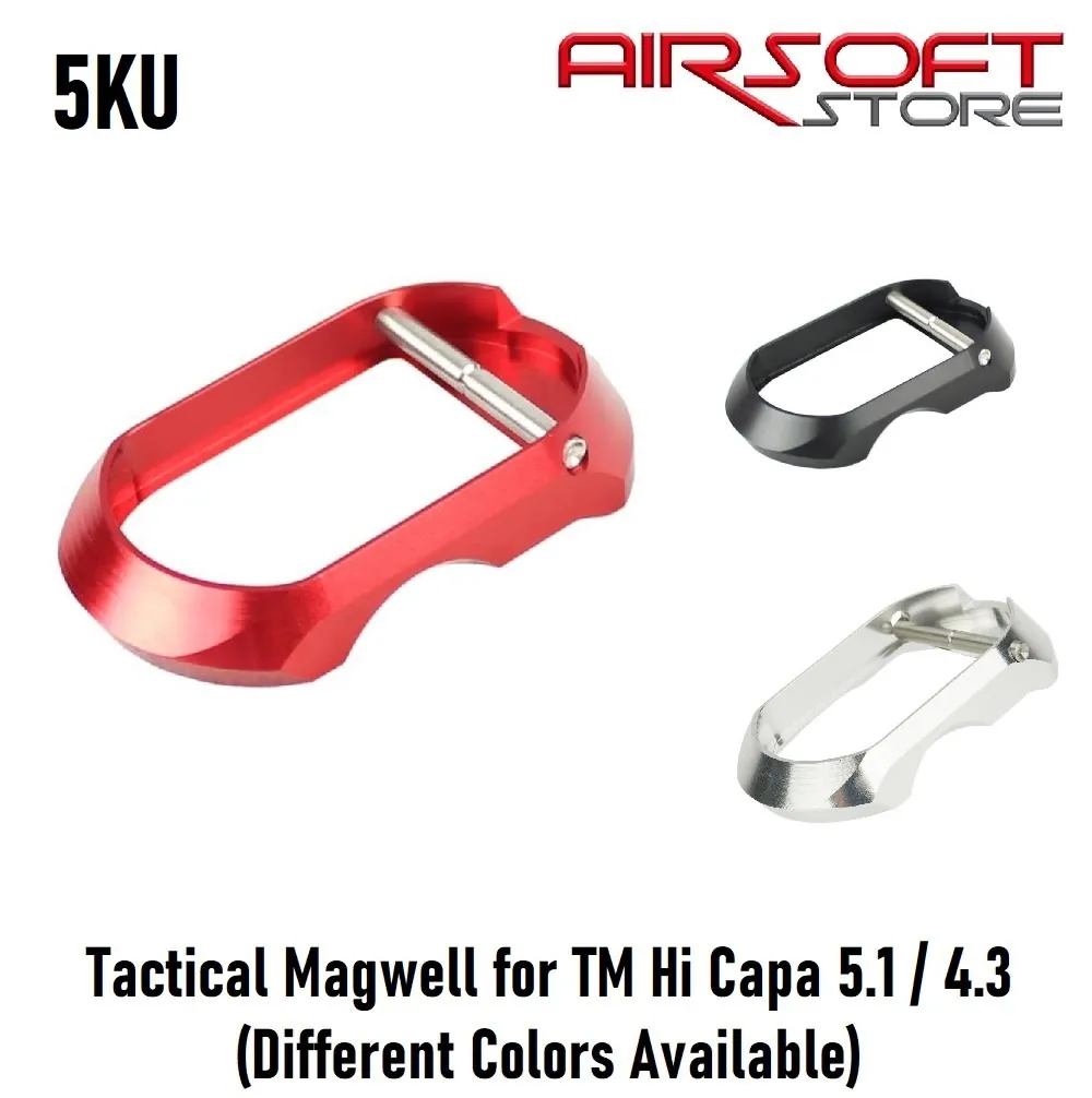 [2100000070725] Tactical Magwell for TM Hi Capa 5.1 / 4.3 (Black)