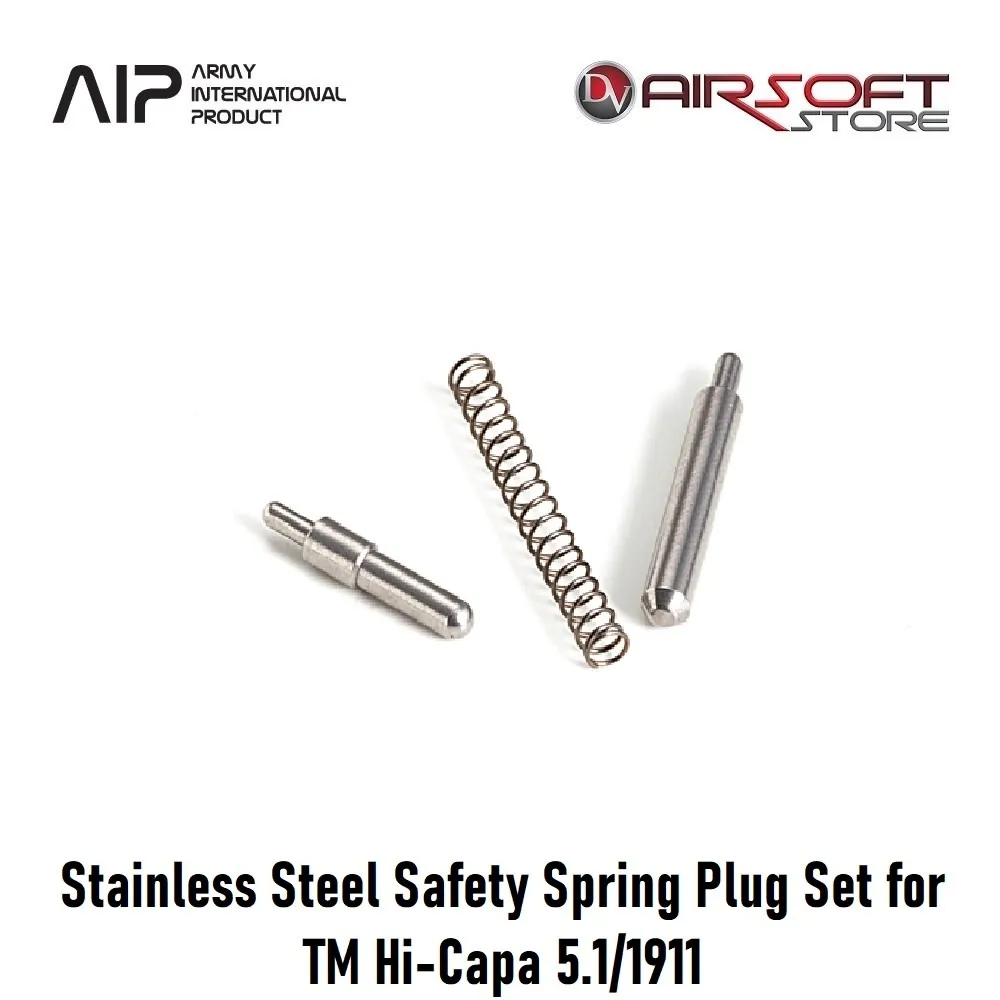 [2100000070992] Stainless Steel Safety Spring Pluger Set for TM Hi-Capa 5.1/1911