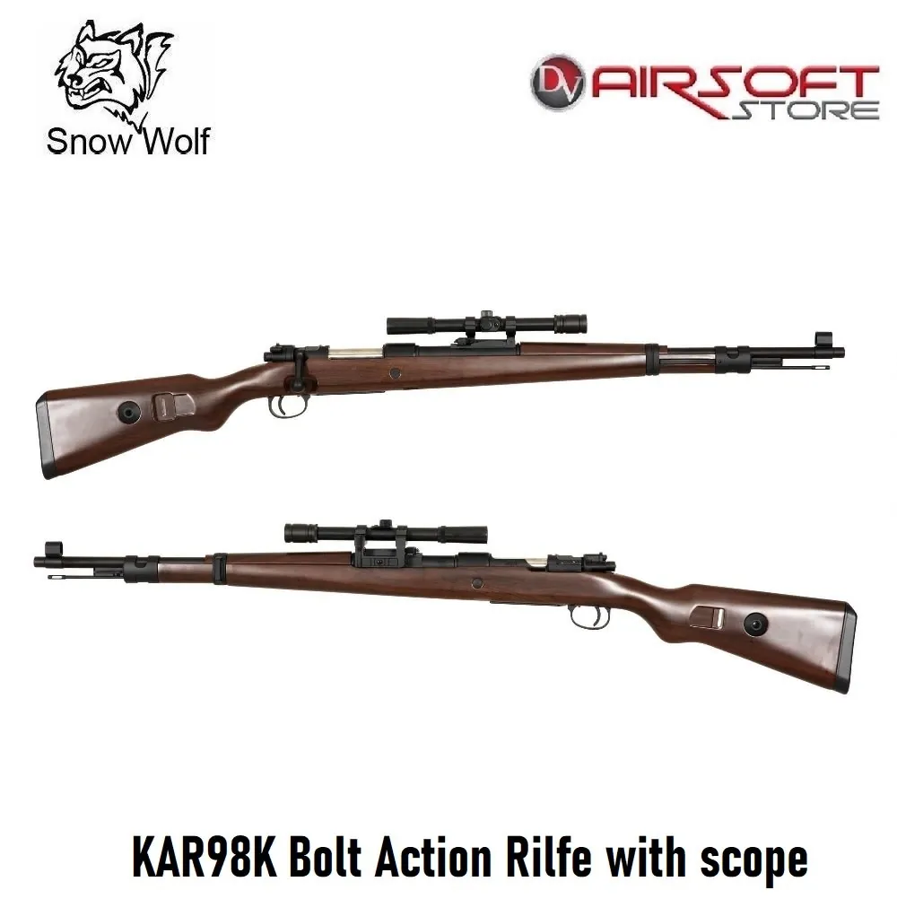[2100000071319] KAR98K Bolt Action Rilfe with scope