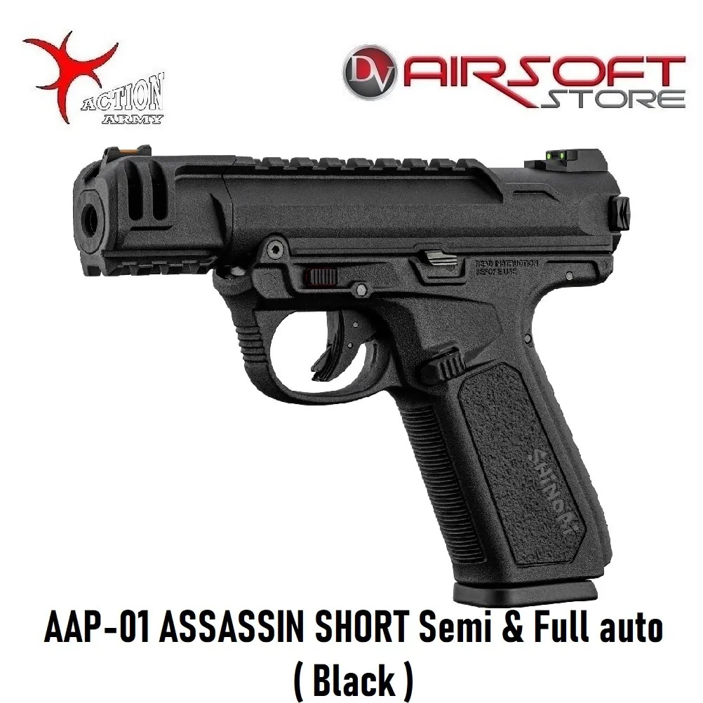 [2100000071333] AAP-01 ASSASSIN SHORT Semi & Full auto ( Black )