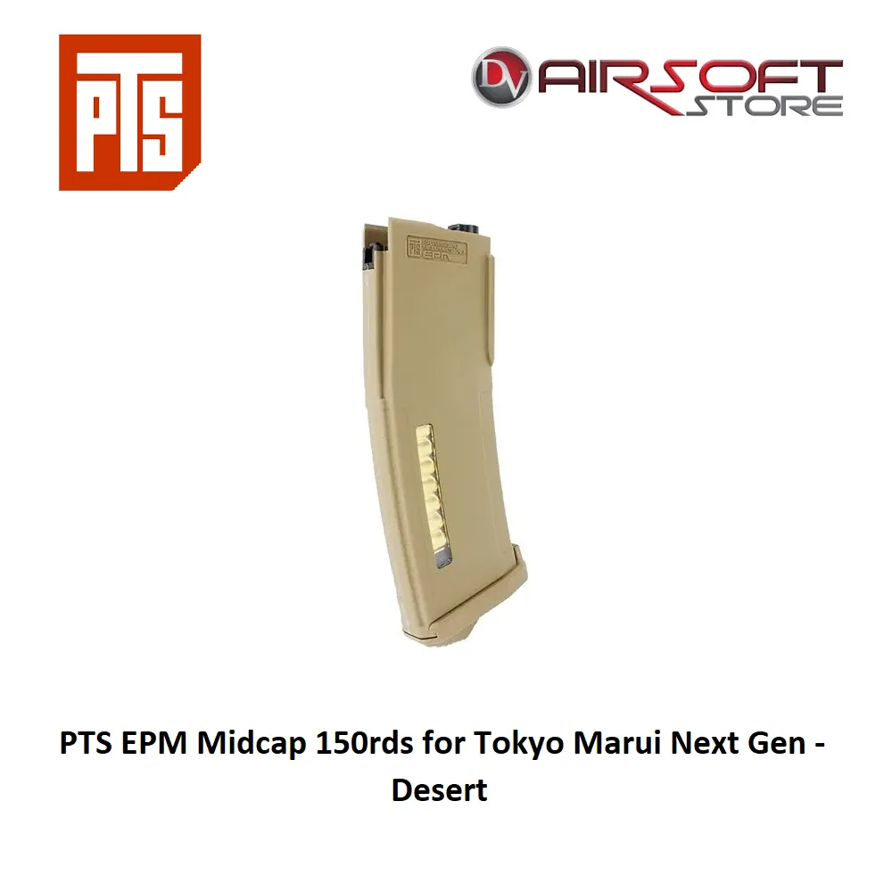 [2100000072705] EPM Midcap 150rds for Tokyo Marui Next Gen - Desert